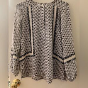 XS Loft women’s button front blouse.